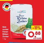 Feiner Rüben Zucker im Angebot bei Netto Marken-Discount in Gotha Feiner Rüben Zucker Angebote von Südzucker bei Netto Marken-Discount Gotha für 0,88 €