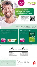 mea - meine apotheke Apotheken Prospekt der aktuellen Woche mit 4 Seiten, gültig von 01.08.2026 bis 31.08.2026, in Glan-Münchweiler und Umgebung Aktueller mea - meine apotheke Apotheken Prospekt in Glan-Münchweiler und Umgebung, "Unsere August-Angebote" mit 4 Seiten, 01.08.2026 - 31.08.2026