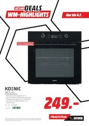MediaMarkt Saturn Backofen im Prospekt 