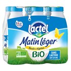 Lait sans lactose Bio - MATIN LÉGER LACTEL en promo chez Carrefour Market Lait sans lactose Bio - MATIN LÉGER LACTEL dans le catalogue Carrefour Market