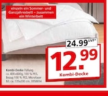 Kombi-Decke von  im aktuellen Segmüller Prospekt für 12,99 €