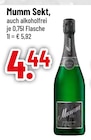 Sekt von Mumm im aktuellen Trinkgut Prospekt für 4,44 €