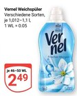 Weichspüler im Angebot bei GLOBUS in Neunkirchen Weichspüler Angebote von Vernel bei GLOBUS Neunkirchen für 2,49 €