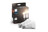 Pack de 2 ampoules connectées Philips Hue White E27 75W en promo chez Fnac Dreux à 29,99 €