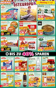 Vodka im aktuellen Norma Prospekt (Magdeburg) Vodka im Norma Prospekt "Mehr fĂĽrs Geld" mit 19 Seiten (Magdeburg)