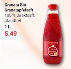 Granatapfelsaft im Angebot bei GLOBUS in Halle Granatapfelsaft Angebote von Granata Bio bei GLOBUS Halle für 5,49 €