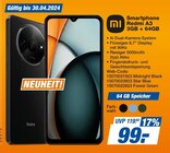 Smartphone Redmi A3 3GB + 64GB Angebote von xiaomi bei expert Ludwigsburg für 99,00 €