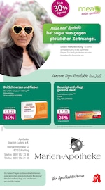 Aktueller mea - meine apotheke Apotheke Prospekt in Krailling und Umgebung, "Unsere Juli-Angebote" mit 4 Seiten, 01.07.2025 - 31.07.2025
