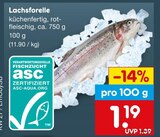 Lachsforelle im Angebot bei Netto Marken-Discount in Amberg Lachsforelle Angebote bei Netto Marken-Discount Amberg für 1,19 €