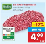 Netto Marken-Discount Heiligenhafen - Bio Rinder Hackfleisch Angebot im Prospekt Bio Rinder Hackfleisch bei Netto Marken-Discount im Heiligenhafen Prospekt für 4,99 €