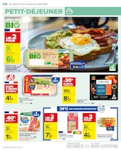 Saumon Angebote im Prospekt "PETIT-DÉJEUNER" von Carrefour Saumon Angebote im Prospekt "PETIT-DÉJEUNER" von Carrefour auf Seite 24