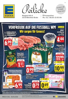 EDEKA Prospekt der Woche "Aktuelle Angebote" Seite 1, 01.06.2026 bis 06.06.2026 für Bielefeld Aktueller EDEKA Prospekt "Aktuelle Angebote" Seite 1 von 26 Seiten für Bielefeld