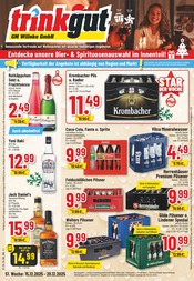 Cola im Trinkgut Prospekt in Nienburg Aktueller Trinkgut Prospekt mit Cola, "Aktuelle Angebote", Seite 1