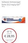 Schmerzgel forte 23,2 mg/g Gel im Angebot bei LINDA Premiumapotheke in Gelsenkirchen Schmerzgel forte 23,2 mg/g Gel Angebote von Voltaren bei LINDA Premiumapotheke Gelsenkirchen für 28,95 €