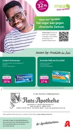 Aktueller mea - meine apotheke Apotheke Prospekt in Riede und Umgebung, "Unsere Juni-Angebote" mit 4 Seiten, 01.06.2025 - 30.06.2025