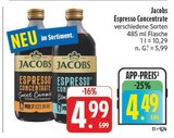 Aktuelle Jacobs Angebote bei EDEKA in Erlangen Aktuelles Espresso Concentrate Angebot bei EDEKA in Erlangen ab 4,49 €