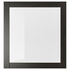 Vitrinentür schwarzbraun/Klarglas 60x64 cm bei IKEA im Kassel Prospekt für 30,00 €