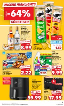 Ariel im Kaufland Prospekt "Aktuelle Angebote" mit 62 Seiten (Moers)