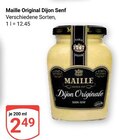 Original Dijon Senf im Angebot bei GLOBUS in Krefeld Original Dijon Senf Angebote von Maille bei GLOBUS Krefeld für 2,49 €