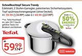 Schnellkochtopf Secure Trendy Angebote von Tefal bei GLOBUS Erfurt für 59,99 €