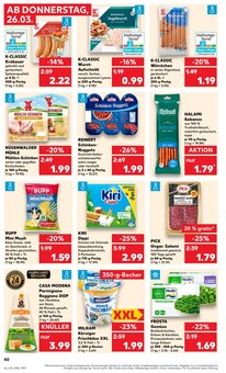 Mettwurst im Kaufland Prospekt "KNÜLLER" mit 80 Seiten (Rostock)