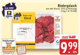 Rindergulasch bei EDEKA im Bedburg Prospekt für 9,99 €