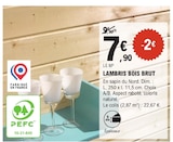 Lambris Bois Brut en promo chez E.Leclerc Rouen à 7,90 €
