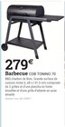 Barbecue CDB TONINO 70 en promo chez Espace Emeraude Saint-Gaudens à 279,00 €
