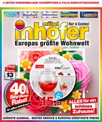 Möbel Inhofer Prospekt für Ostfildern mit 8 Seiten Möbel Inhofer Prospekt für Ostfildern: "ALLES für ein schönes Zuhause!", 8 Seiten, 04.06.2020 - 13.06.2020