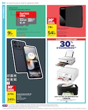 Disque Dur Externe Angebote im Prospekt "LA RENTRÉE À PETIT PRIX" von Carrefour auf Seite 40
