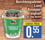 Aktuelles Knusperjoghurt Vanille & Knusper Angebot bei EDEKA in Ingolstadt ab 0,55 €