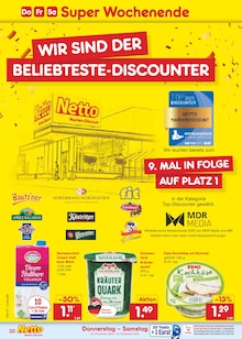 Milch im Netto Marken-Discount Prospekt "Aktuelle Angebote" mit 60 Seiten (Halle (Saale))
