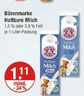 Milchstern im V-Markt Prospekt Haltbare Milch 1,5 % oder 3,8 % Fett von Bärenmarke im aktuellen V-Markt Prospekt für 1,11 €