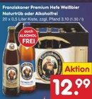 Premium Hefe Weißbier Naturtrüb bei Netto Marken-Discount im Prospekt "" für 12,99 €