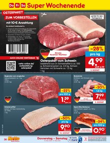 Schweinefilet im Netto Marken-Discount Prospekt "Aktuelle Angebote" mit 64 Seiten (Aachen)