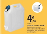 Jerrican 10L avec robinet dans le catalogue E.Leclerc
