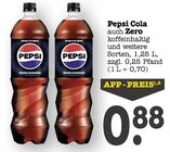 Aktuelles Cola Zero Zucker Angebot bei E center in Heidelberg ab 0,88 €