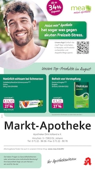 Aktueller mea - meine apotheke Prospekt "Unsere August-Angebote" Aktueller mea - meine apotheke Prospekt
