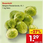 Rosenkohl im Angebot bei Netto Marken-Discount in Gelsenkirchen Rosenkohl Angebote bei Netto Marken-Discount Gelsenkirchen für 1,29 €