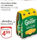 Natur-Radler im Angebot bei GLOBUS in Willich Natur-Radler Angebote von Gösser bei GLOBUS Willich für 4,99 €