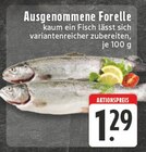 Ausgenommene Forelle Angebote bei EDEKA Dorsten für 1,29 €