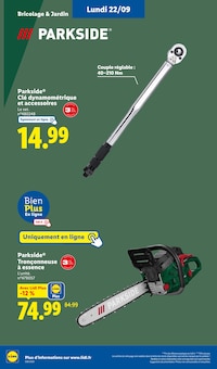 Promo Tendeur dans le catalogue Lidl du moment à la page 66