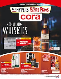 Catalogue Cora "FOIRE AUX WHISKIES" à Saint-Gervais-la-Forêt et alentours, 10 pages, 01/10/2024 - 12/10/2024