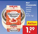 Cheesecake von Merl für 1,29 € bei Netto Marken-Discount im Angebot Cheesecake von Merl im aktuellen Netto Marken-Discount Prospekt