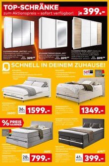 Matratze im aktuellen porta Möbel Prospekt (Braunschweig) Matratze im porta Möbel Prospekt "Heiße Preise" mit 16 Seiten (Braunschweig)