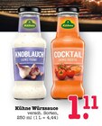 Knoblauch Würzsauce Angebote von Kühne bei E center Frankfurt für 1,11 €