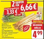 Spargel, grün von Gut&Günstig für 4,99 € bei EDEKA im Angebot Spargel, grün von Gut&Günstig im aktuellen EDEKA Prospekt