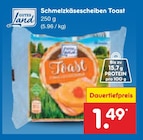 Aktuelles Schmelzkäsescheiben Toast Angebot bei Netto Marken-Discount in Magdeburg ab 1,49 €