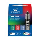Pochette de 4 Stylos rollers Pilot Hi-Tecpoint V5 Pointe Fine - Plot à 7,99 € dans le catalogue Fnac