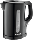 Bouilloire 1.7L 1850 à 2200W - Techwood - Maxi Bazar à Palaiseau Bouilloire 1.7L 1850 à 2200W - Techwood en promo chez Maxi Bazar Palaiseau à 11,19 €